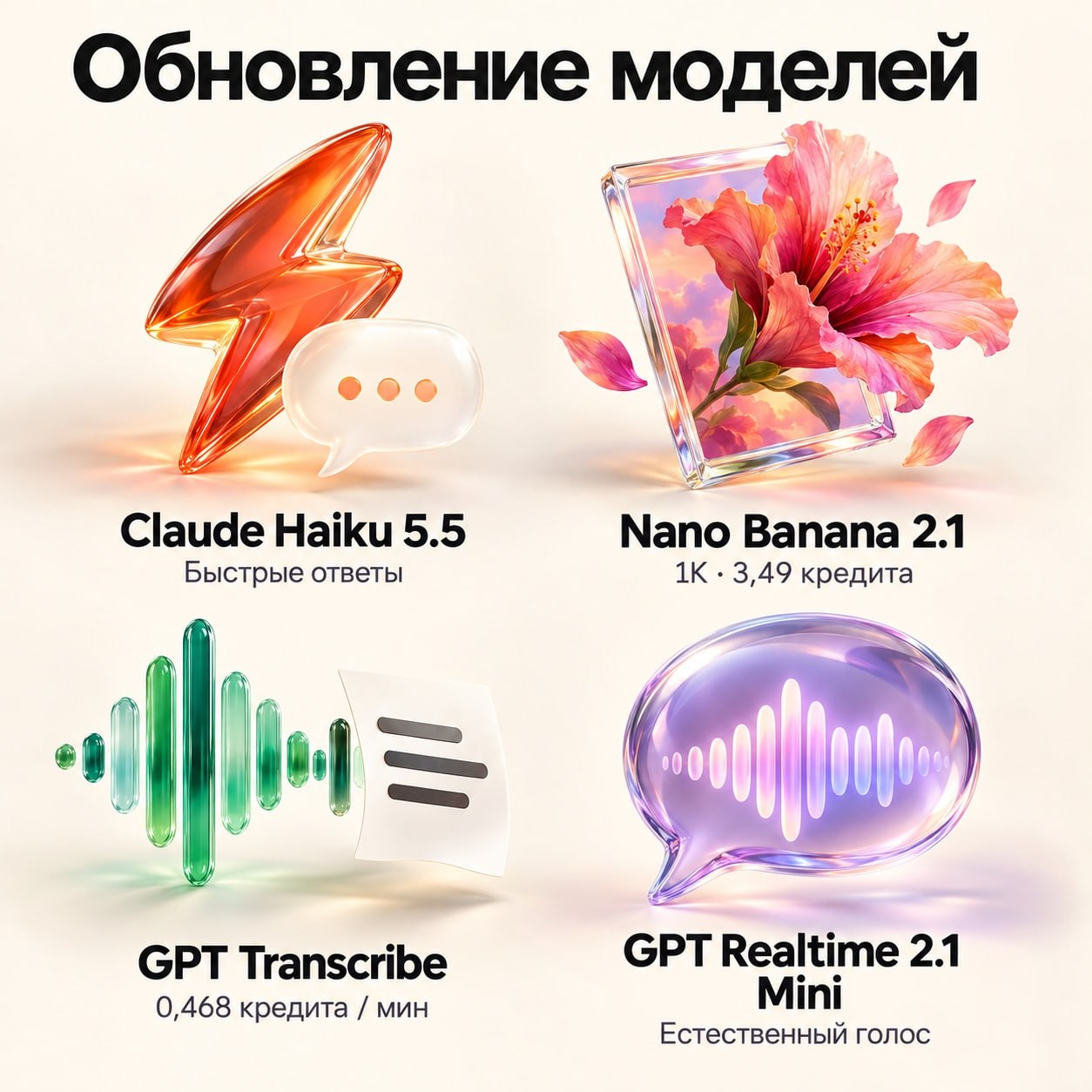 Обновление моделей — иллюстрация 1